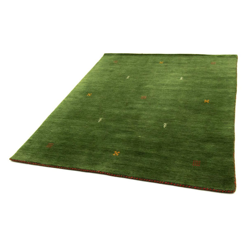 Alfombra Gabbeh - Softy - 196 x 145 cm - verde
