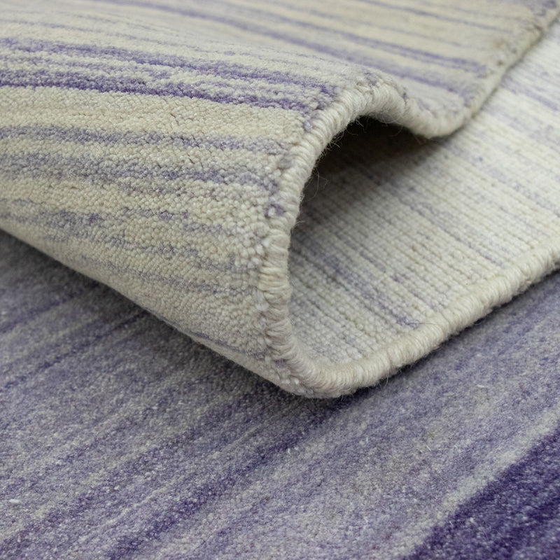 Alfombra Gabbeh - Softy - 196 x 143 cm - púrpura