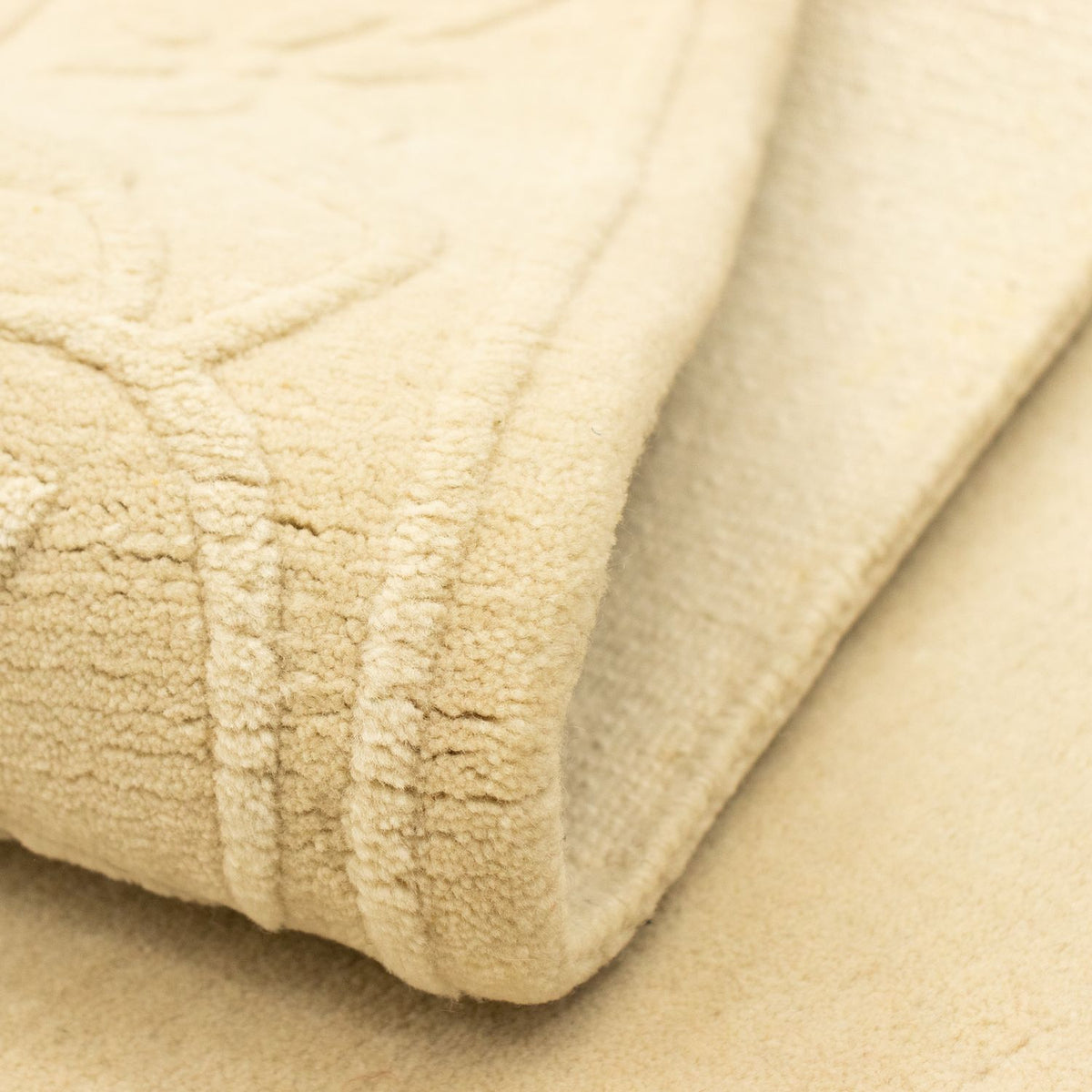 Alfombra Gabbeh - Softy - 201 x 144 cm - beige