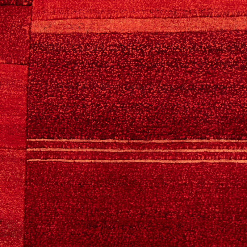 Alfombra de pasillo Alfombra de Nepal - 142 x 72 cm - rojo