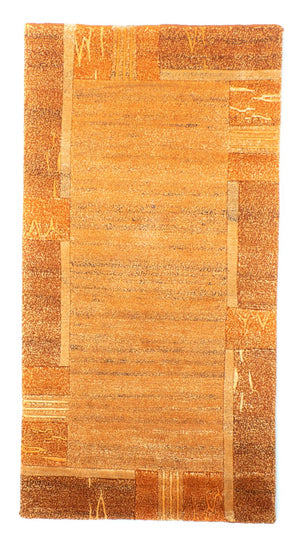 Alfombra de Nepal - 140 x 72 cm - naranja
