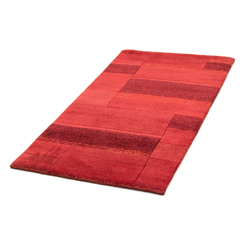 Alfombra de Nepal - 138 x 72 cm - rojo