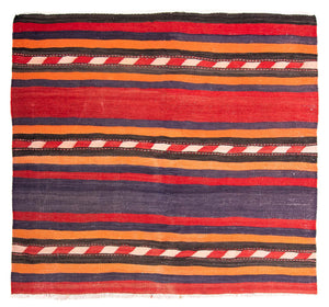 Alfombra Kelim - Antigua - 165 x 150 cm - multicolor