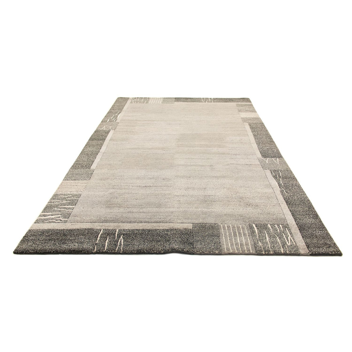 Alfombra de Nepal - 297 x 199 cm - antracita