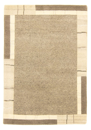 Alfombra de Nepal - 185 x 128 cm - gris