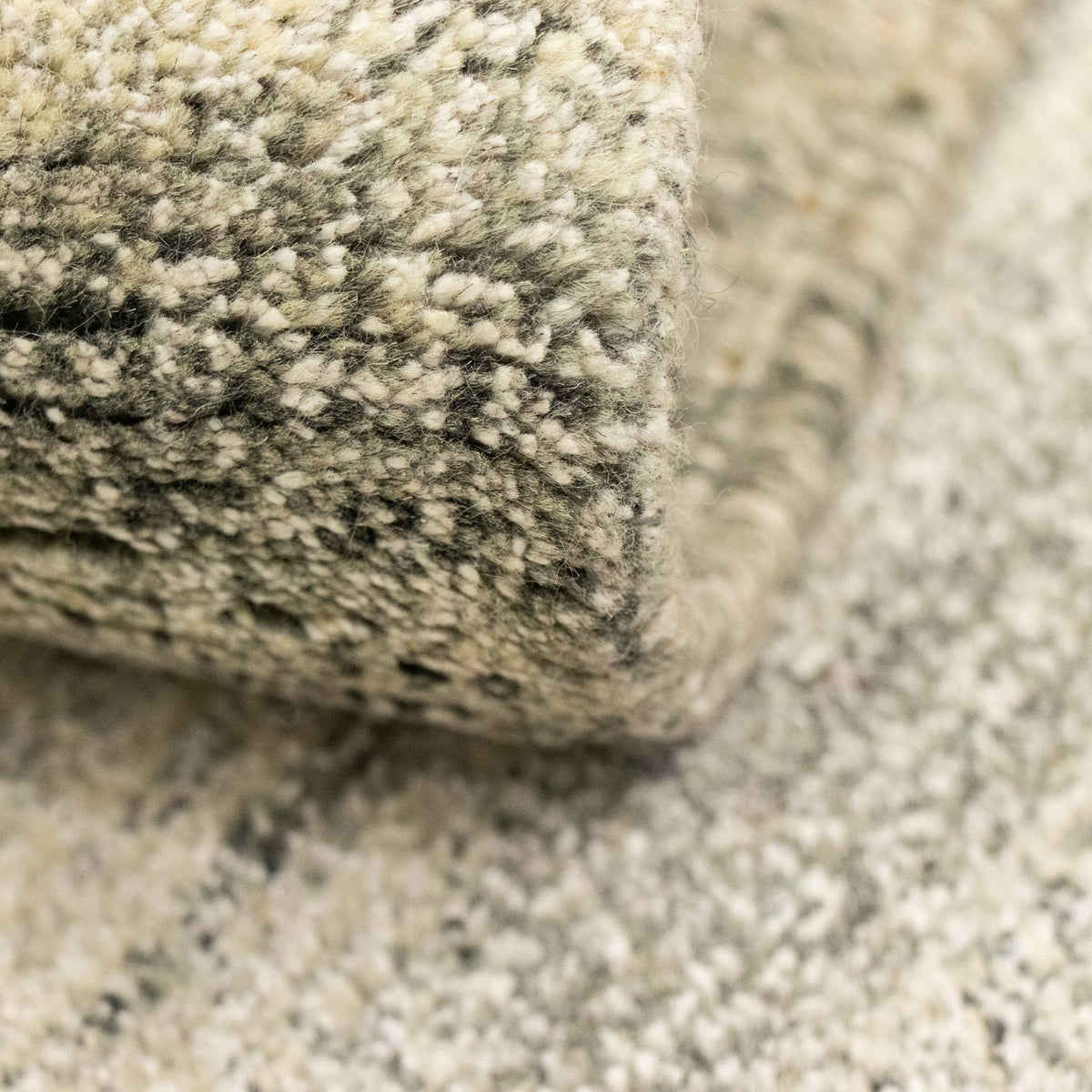 Alfombra de Nepal - 140 x 73 cm - gris