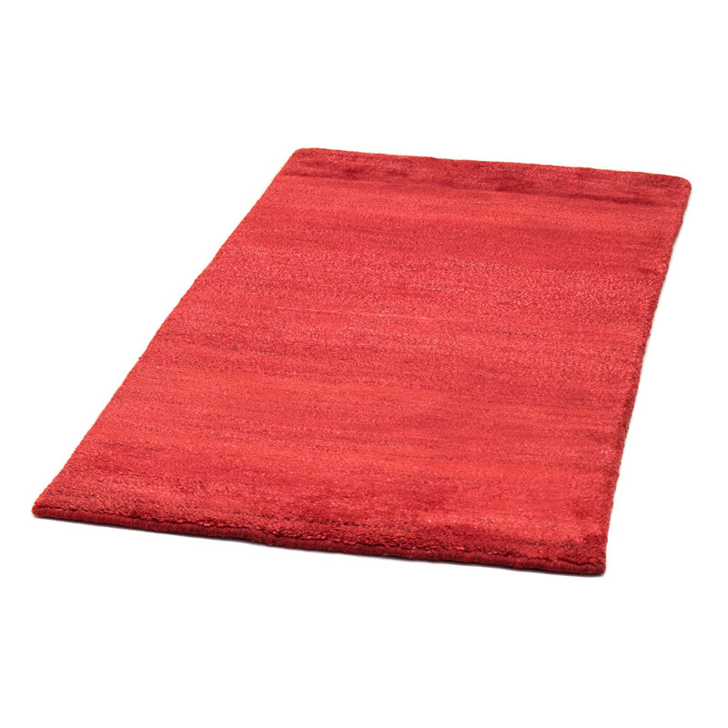 Alfombra de Nepal - 131 x 71 cm - rojo