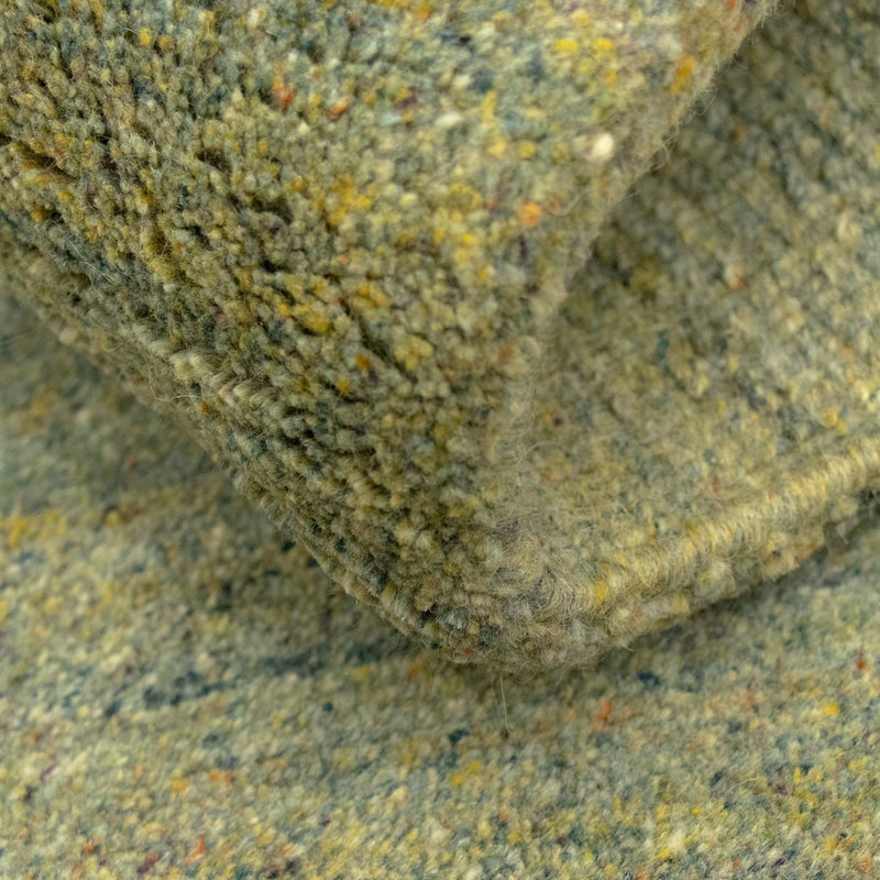 Alfombra de Nepal - 139 x 74 cm - verde