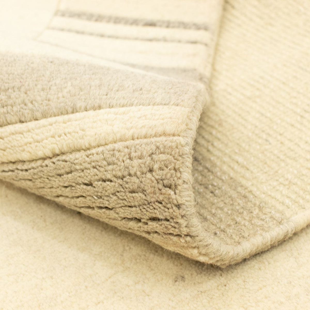 Alfombra de Nepal - 241 x 195 cm - natural