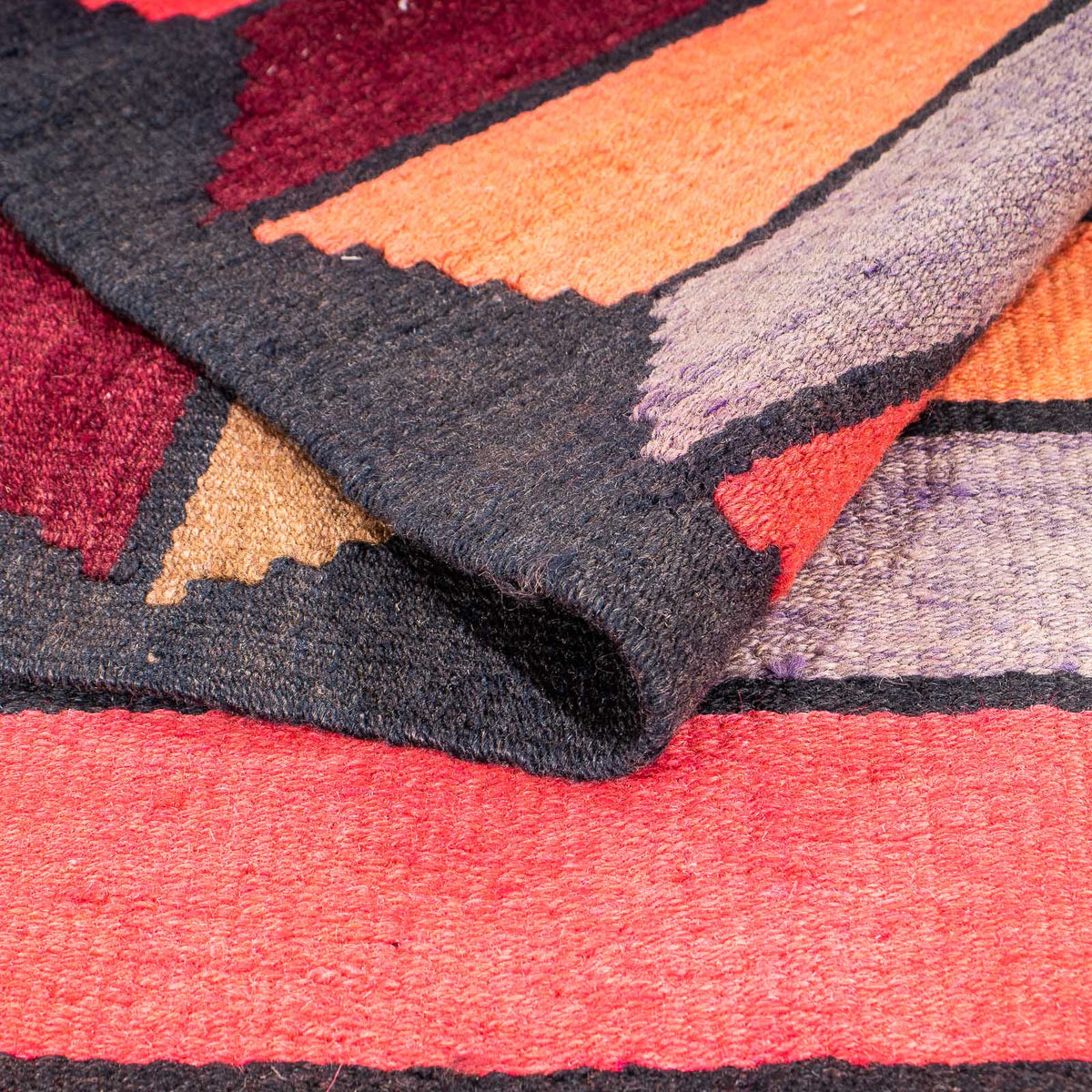 Alfombra Kelim - Antigua - 330 x 170 cm - multicolor