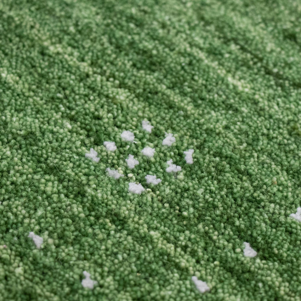 Alfombra Gabbeh - Softy - 88 x 62 cm - verde
