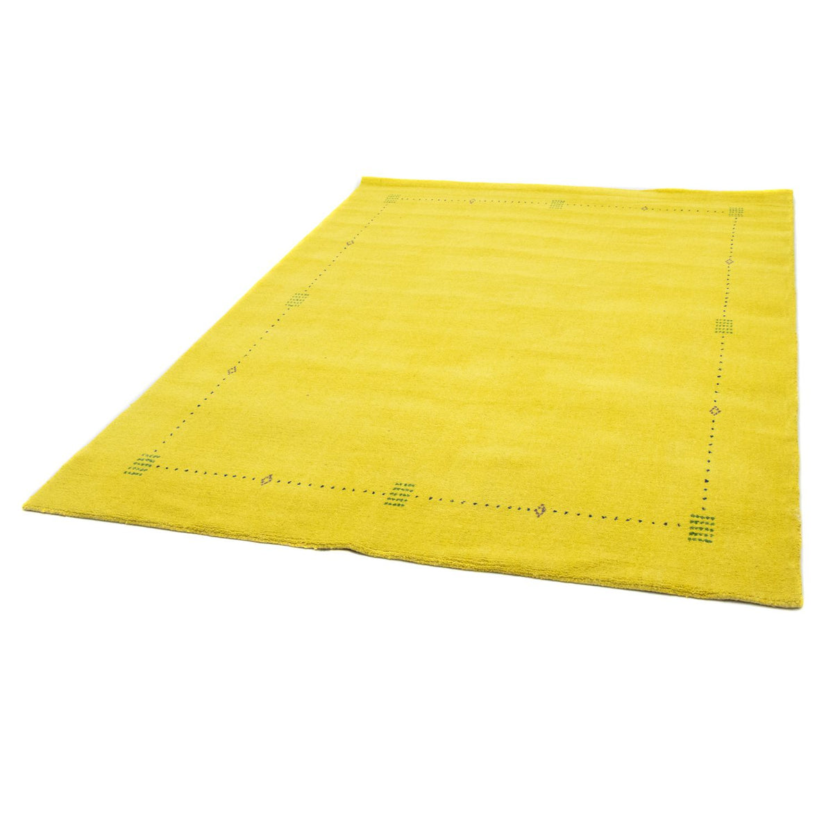 Alfombra Gabbeh - Softy - 228 x 163 cm - amarillo
