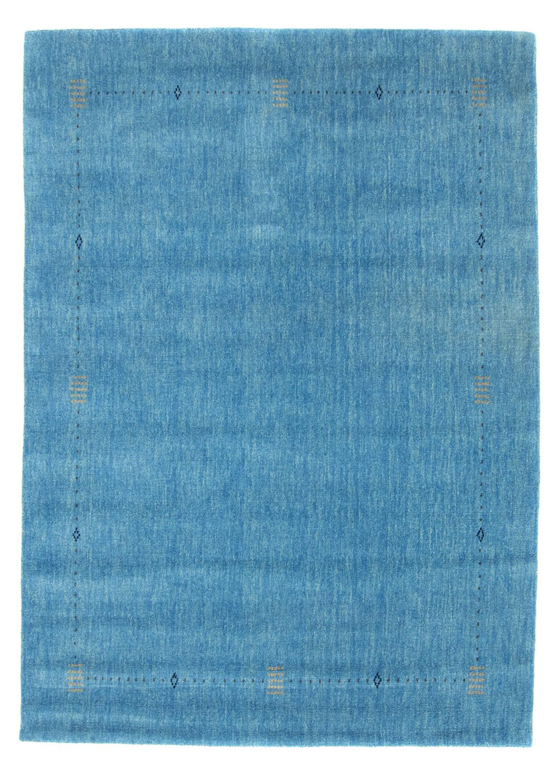 Alfombra Gabbeh - Softy - 163 x 122 cm - azul