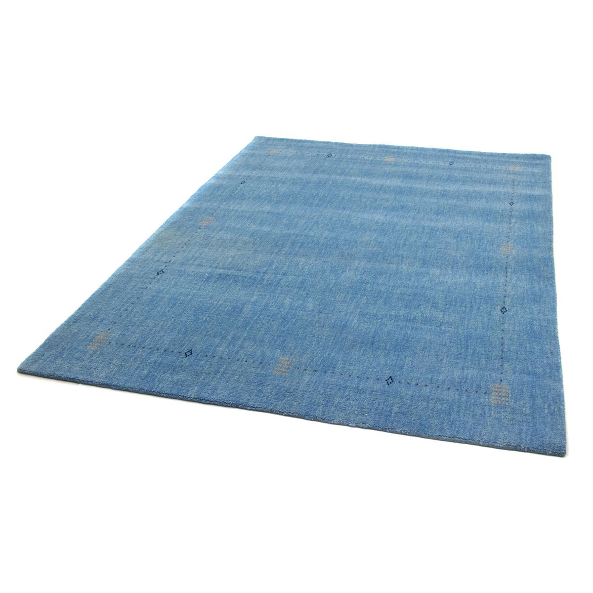 Alfombra Gabbeh - Softy - 163 x 122 cm - azul