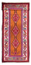 Alfombra de pasillo Alfombra Kelim - Antigua - 520 x 185 cm - marrón