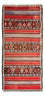 Alfombra de pasillo Alfombra Kelim - Antigua - 310 x 140 cm - multicolor