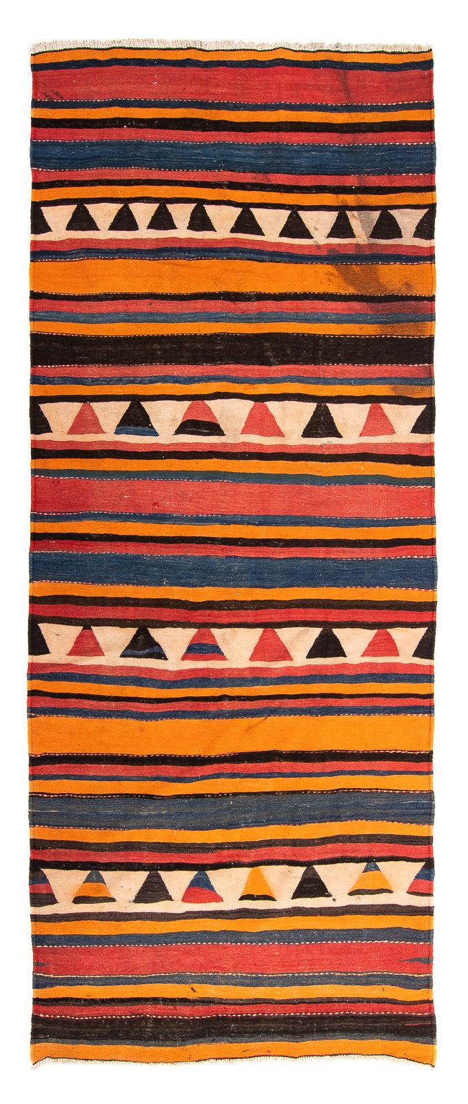 Alfombra de pasillo Alfombra Kelim - Antigua - 260 x 163 cm - multicolor