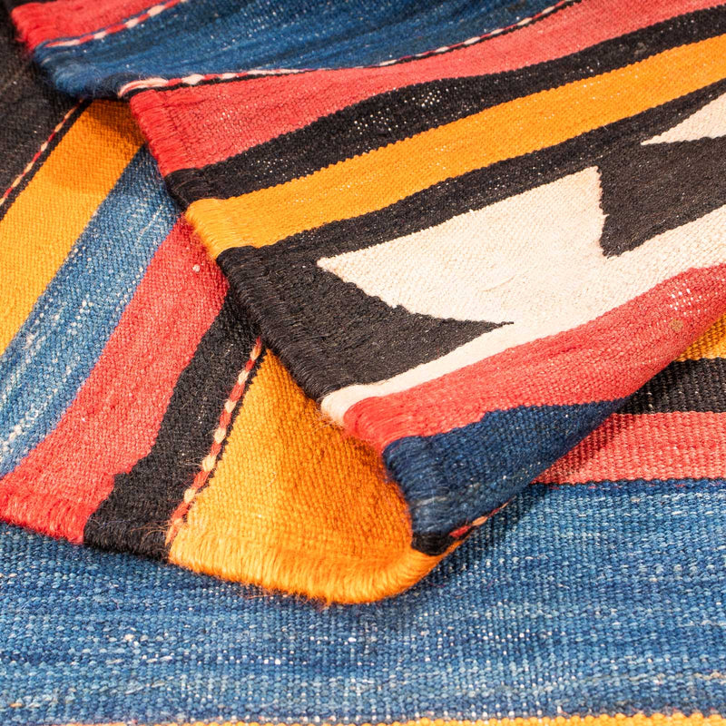 Alfombra de pasillo Alfombra Kelim - Antigua - 260 x 163 cm - multicolor
