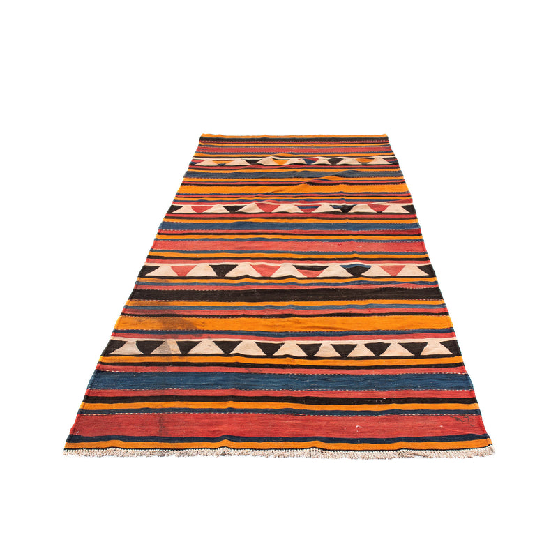 Alfombra de pasillo Alfombra Kelim - Antigua - 260 x 163 cm - multicolor