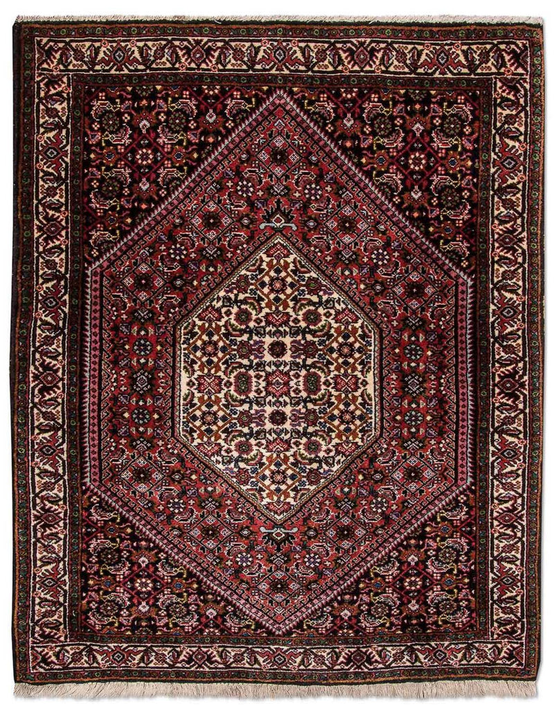 Alfombra persa - Bidjar - 88 x 67 cm - azul