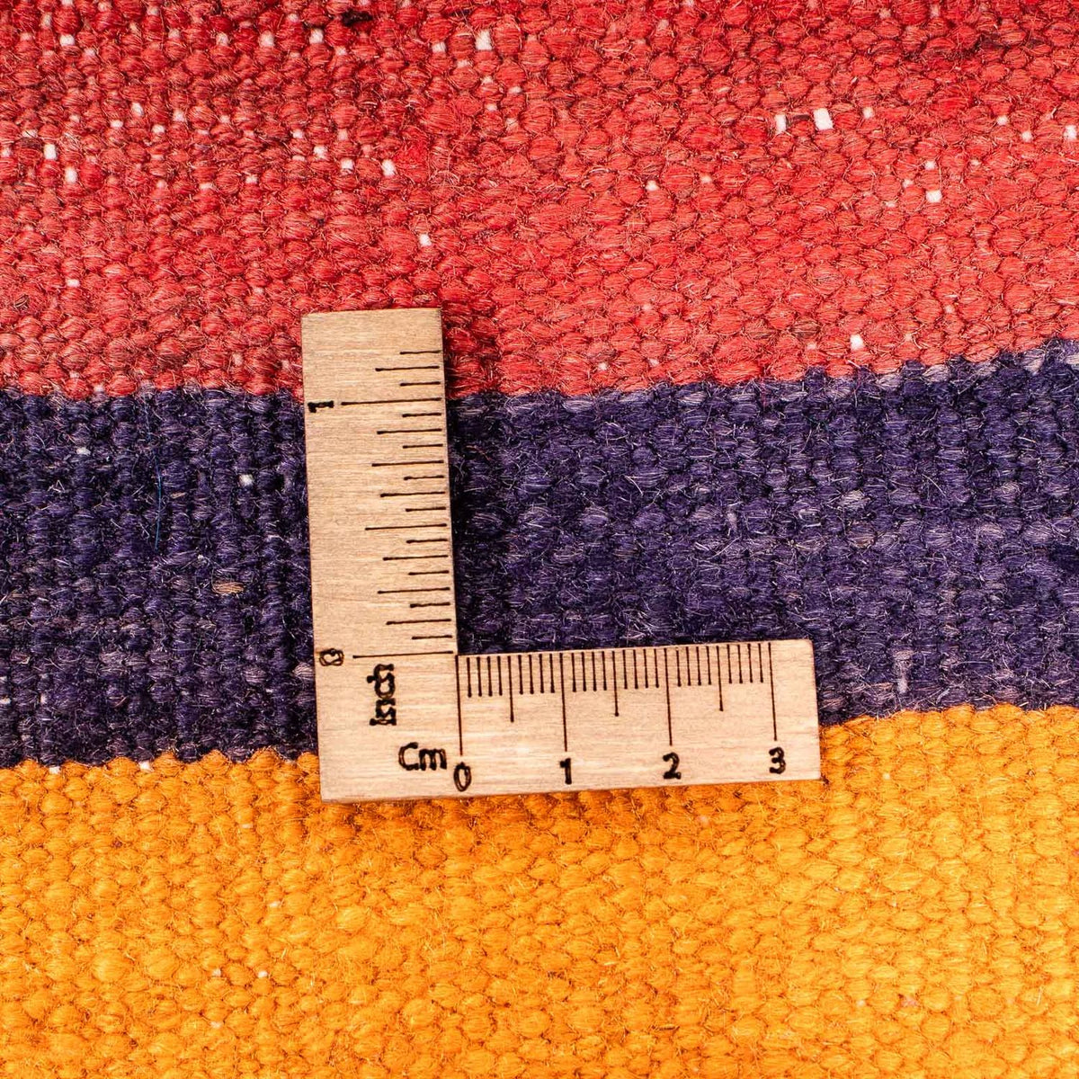 Alfombra de pasillo Alfombra Kelim - Antigua - 330 x 130 cm - multicolor
