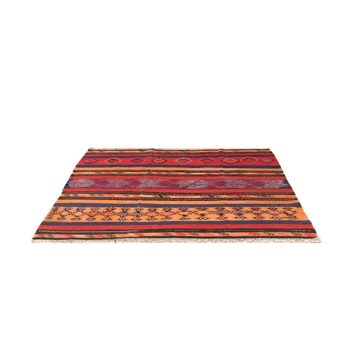 Alfombra Kelim - Antigua cuadrado  - 150 x 125 cm - multicolor
