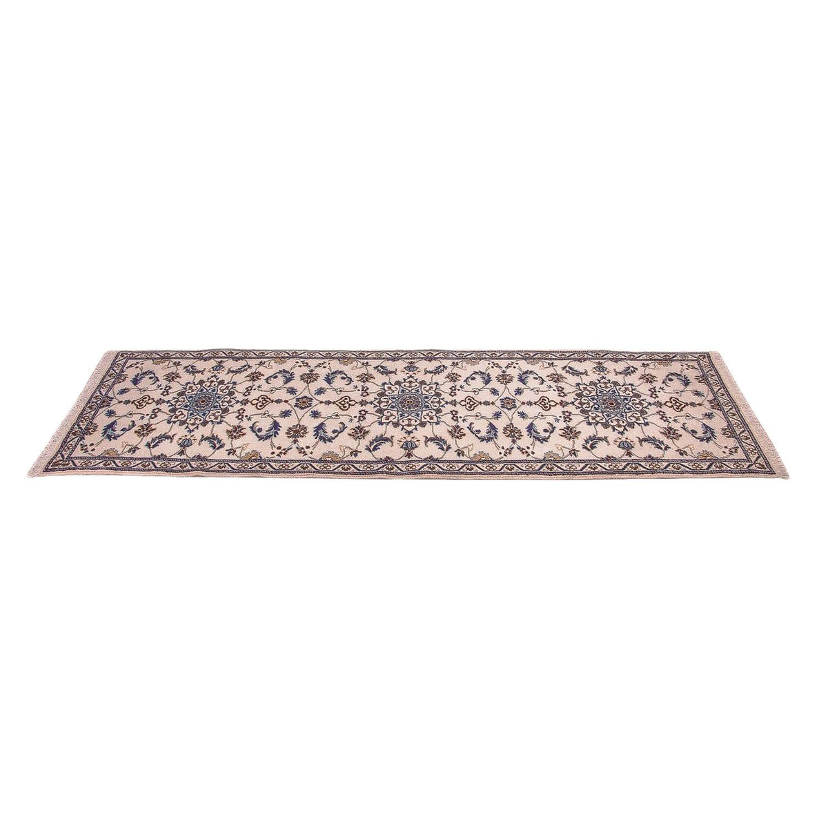 Alfombra de pasillo Alfombra Persa - Nain - Real - 290 x 85 cm - beige