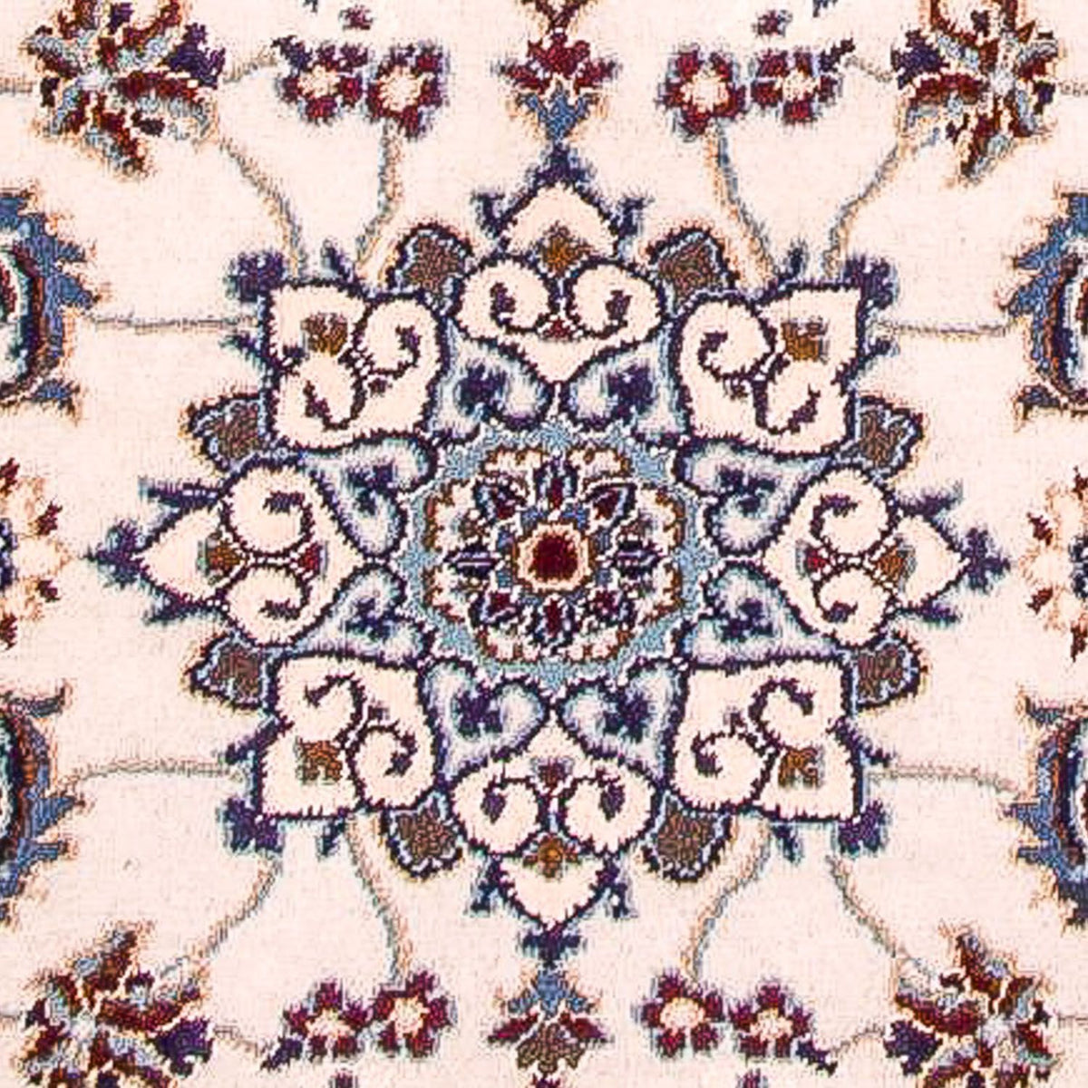 Alfombra de pasillo Alfombra Persa - Nain - Real - 290 x 85 cm - beige