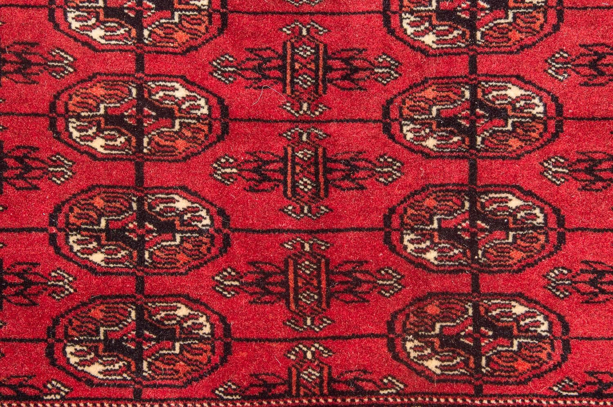 Alfombra afgana - Bukhara - 164 x 120 cm - rojo