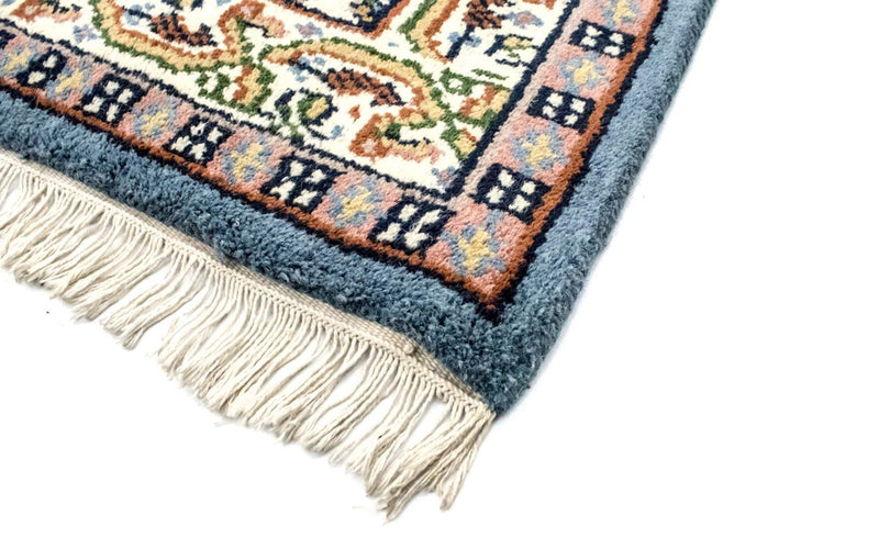 Alfombra oriental - 160 x 90 cm - azul claro