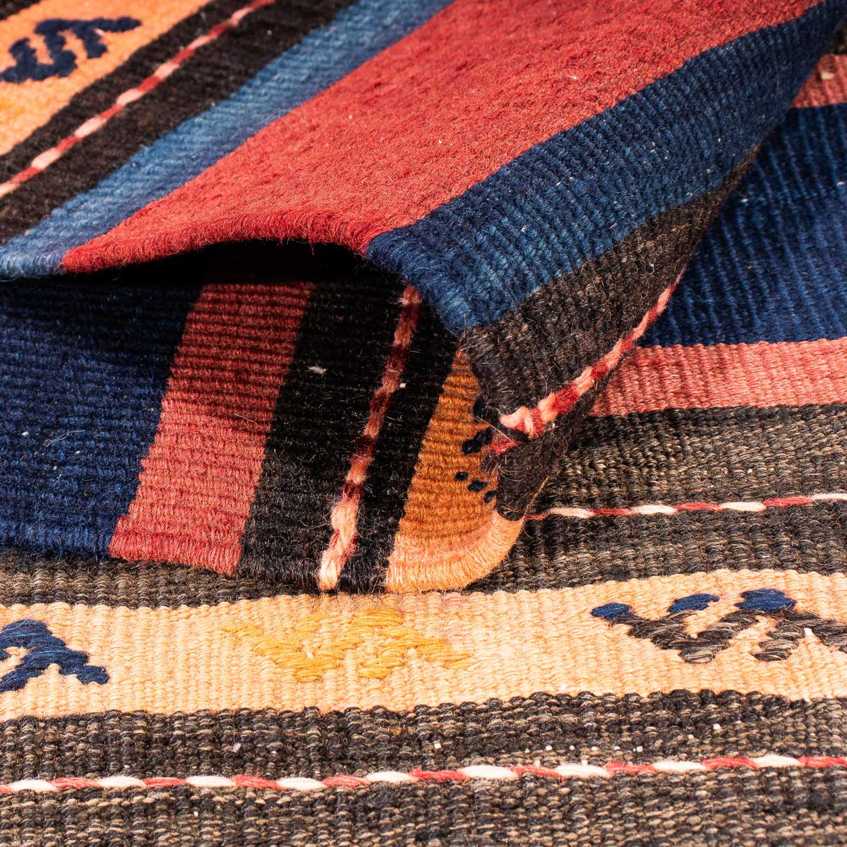 Alfombra Kelim - Antigua - 205 x 150 cm - multicolor