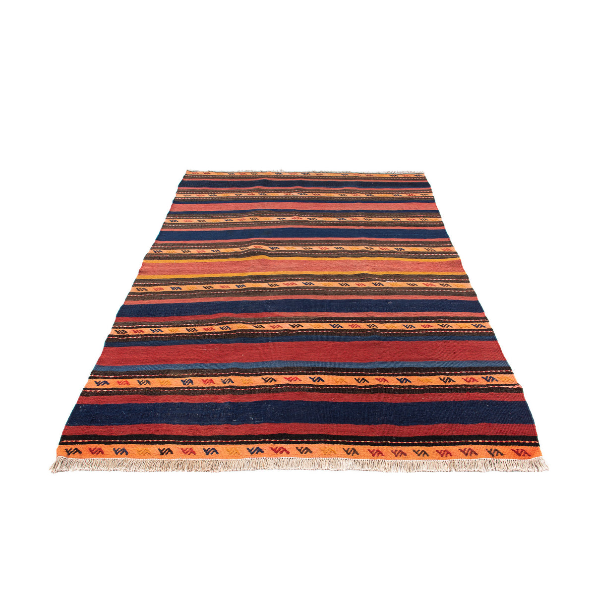 Alfombra Kelim - Antigua - 205 x 150 cm - multicolor