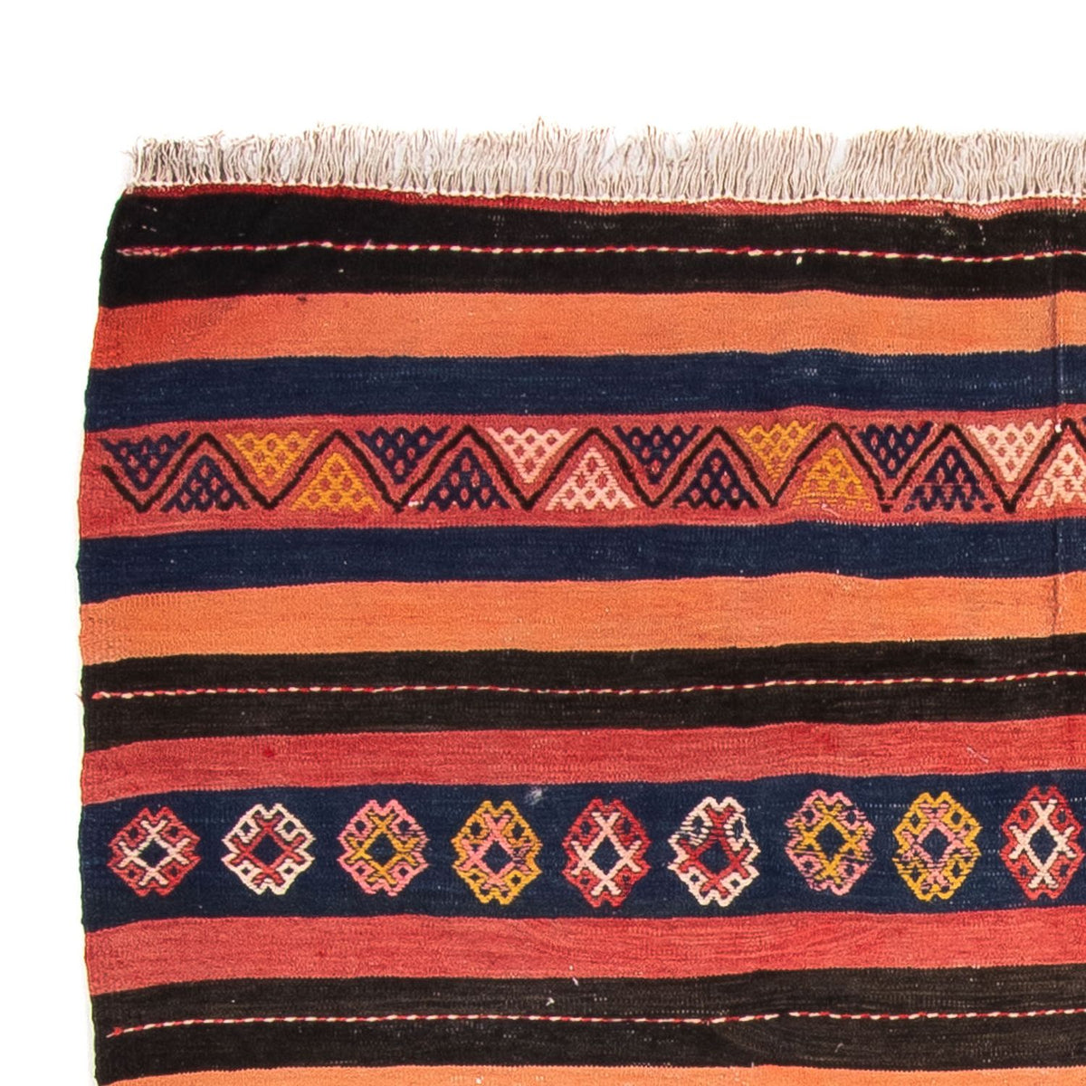 Alfombra Kelim - Antigua cuadrado - 180 x 150 cm - multicolor