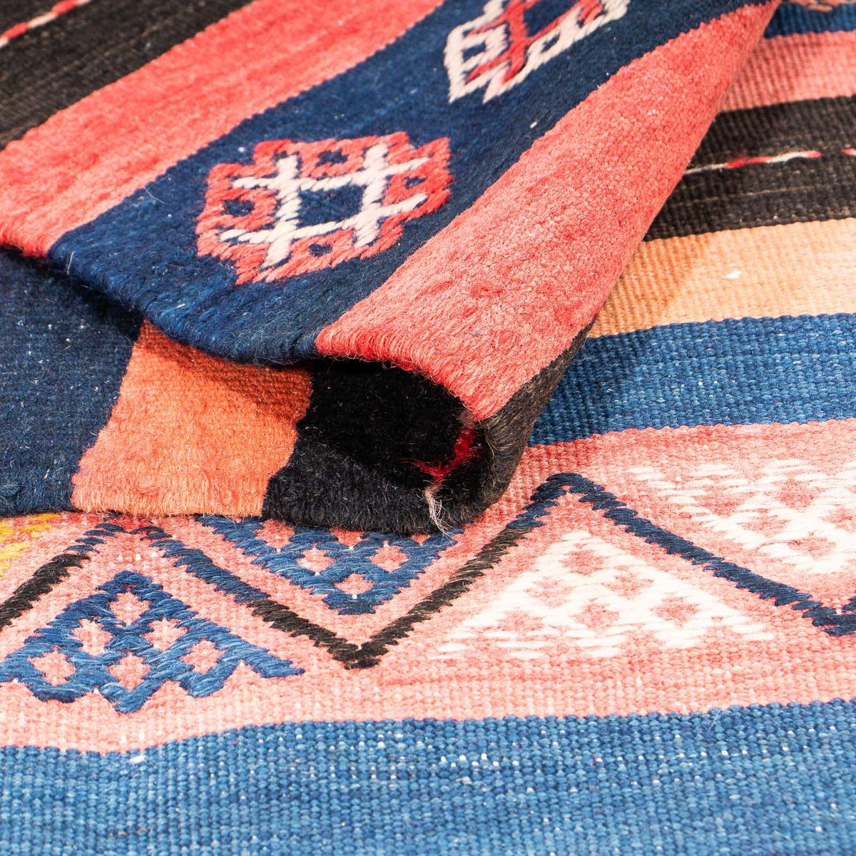 Alfombra Kelim - Antigua cuadrado - 180 x 150 cm - multicolor