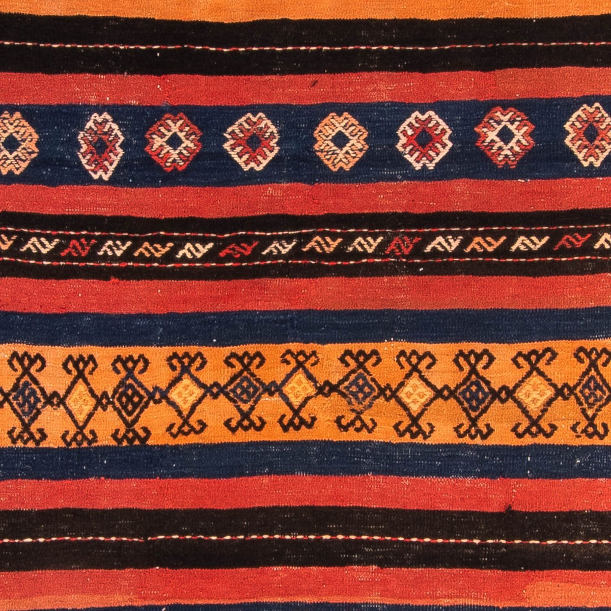 Alfombra Kelim - Antigua - 200 x 150 cm - multicolor