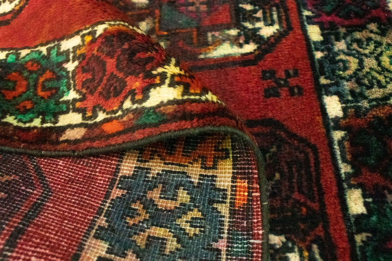Alfombra Turkaman - 100 x 67 cm - rojo