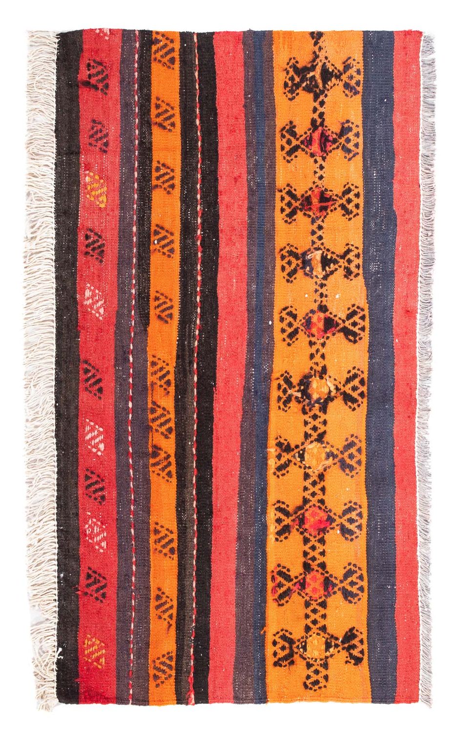 Alfombra Kelim - Antigua - 100 x 60 cm - multicolor
