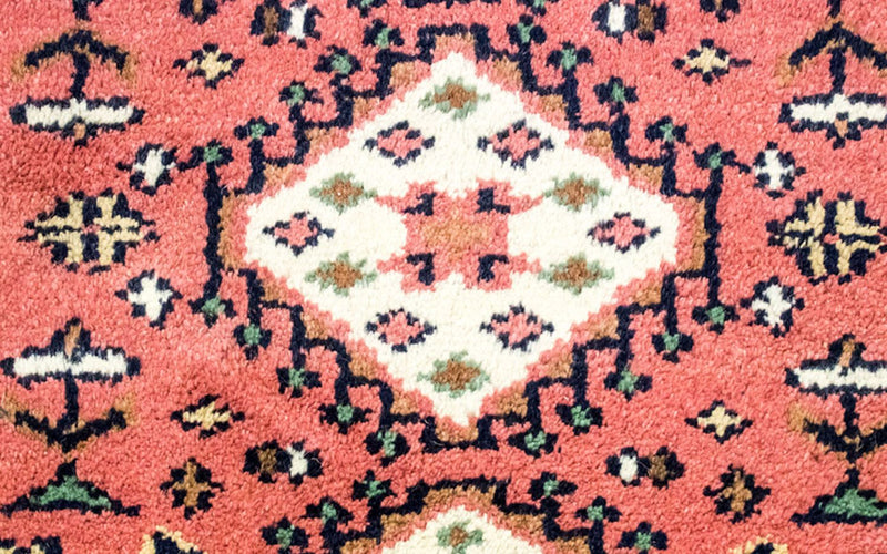 Alfombra oriental - 160 x 90 cm - naranja
