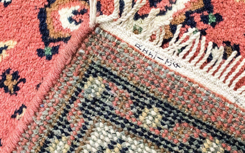 Alfombra oriental - 160 x 90 cm - naranja