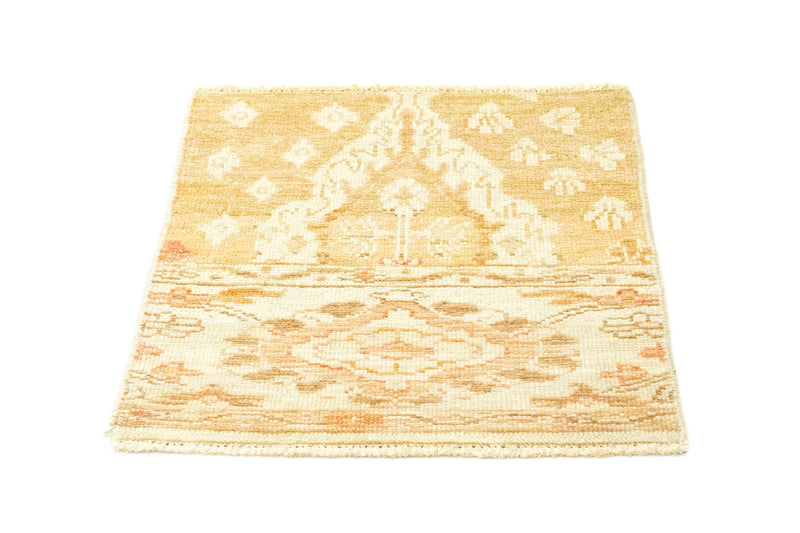 Alfombra de diseño cuadrado  - 60 x 58 cm - beige