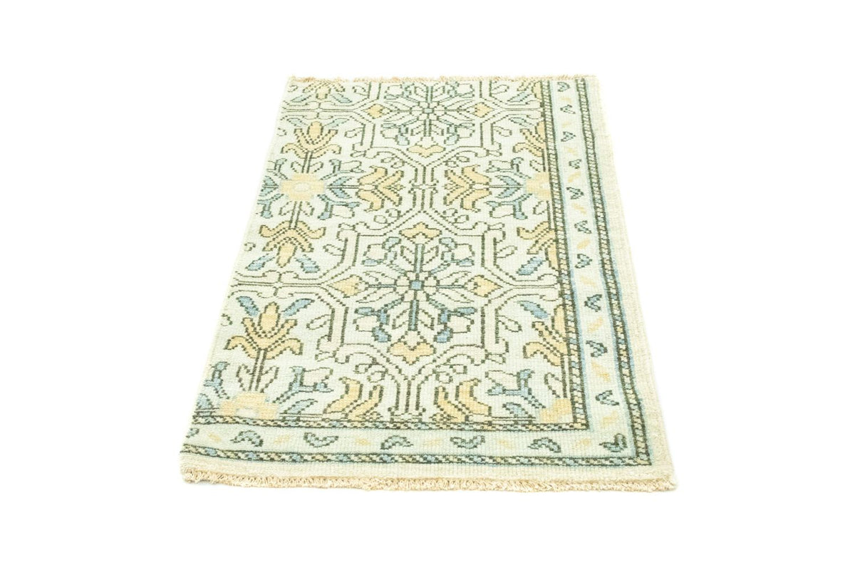 Alfombra de diseño - 93 x 58 cm - beige