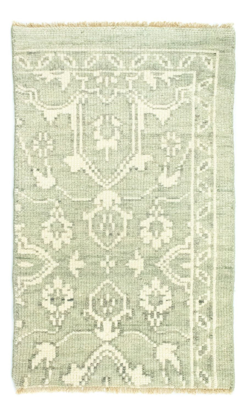 Alfombra de lana - 90 x 55 cm - verde