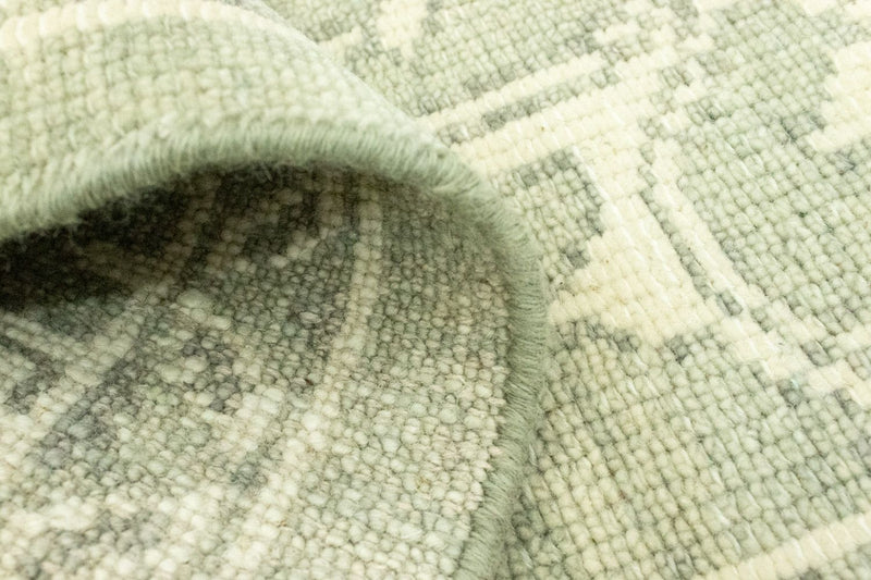 Alfombra de lana - 90 x 55 cm - verde