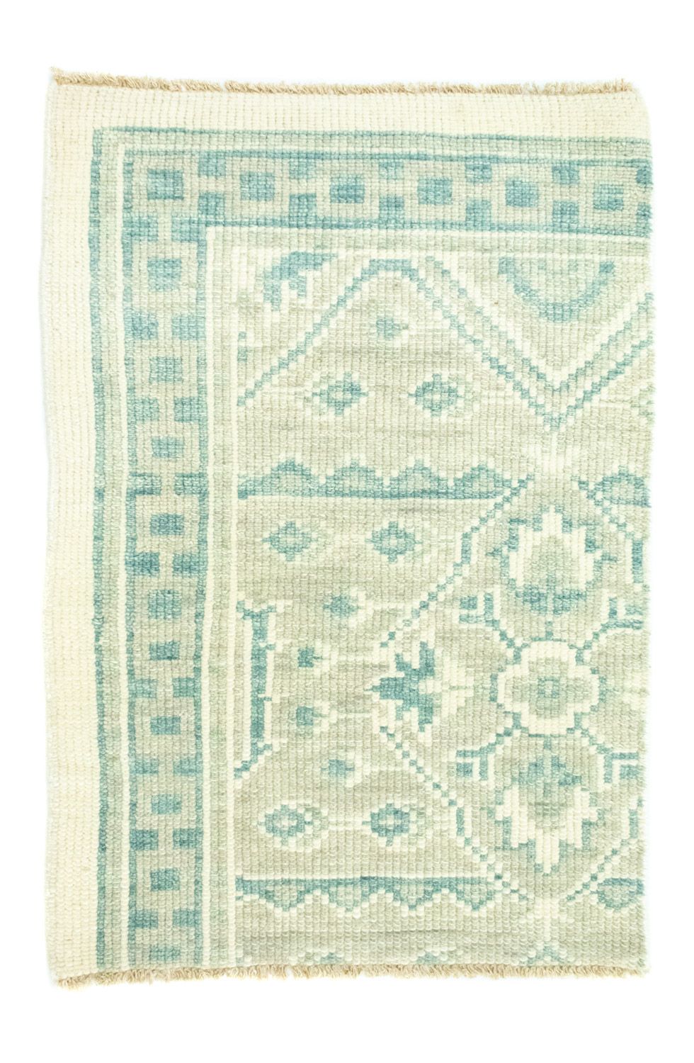 Alfombra de diseño - 95 x 62 cm - azul claro