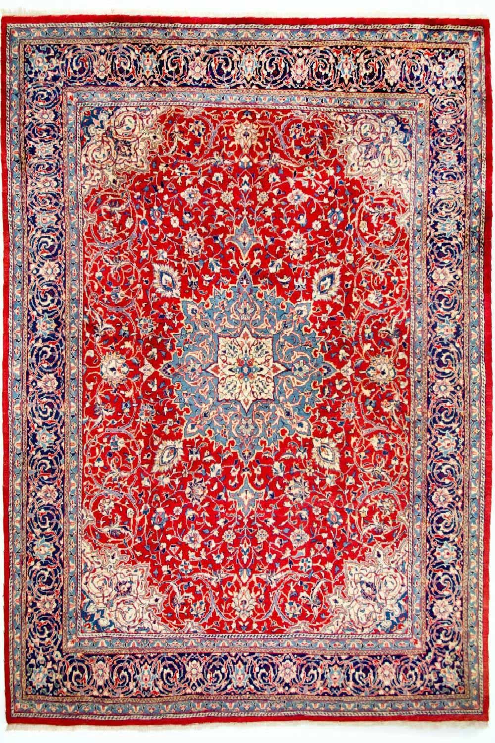 Alfombra persa - Clásica - 400 x 300 cm - rojo