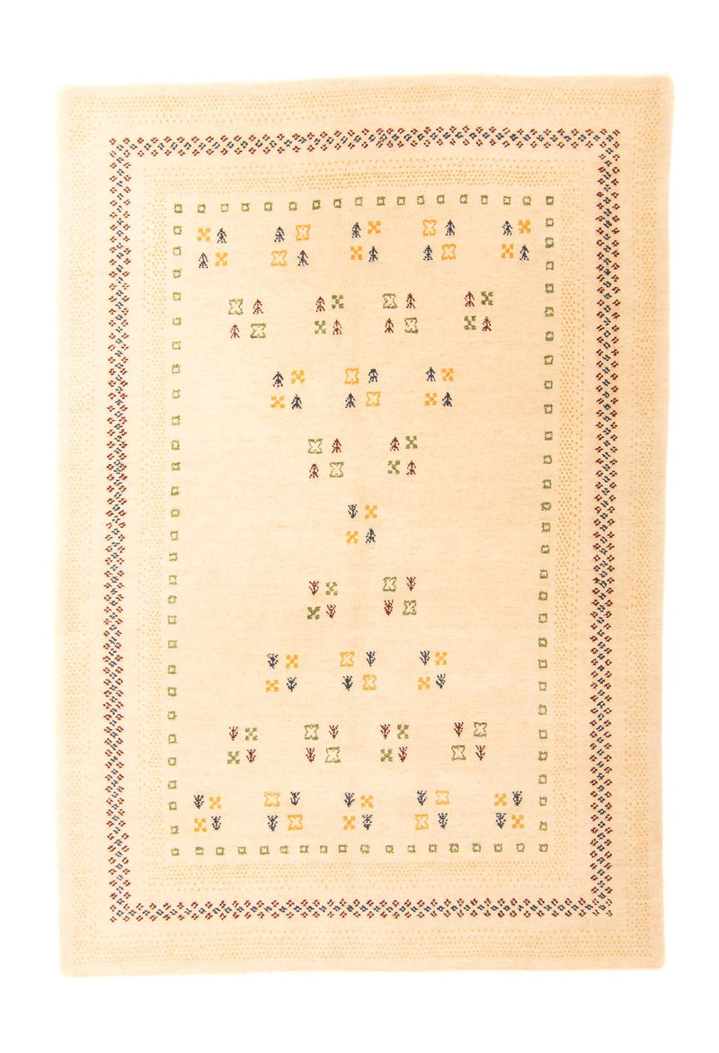 Alfombra Gabbeh - Loribaft Softy - 197 x 140 cm - multicolor