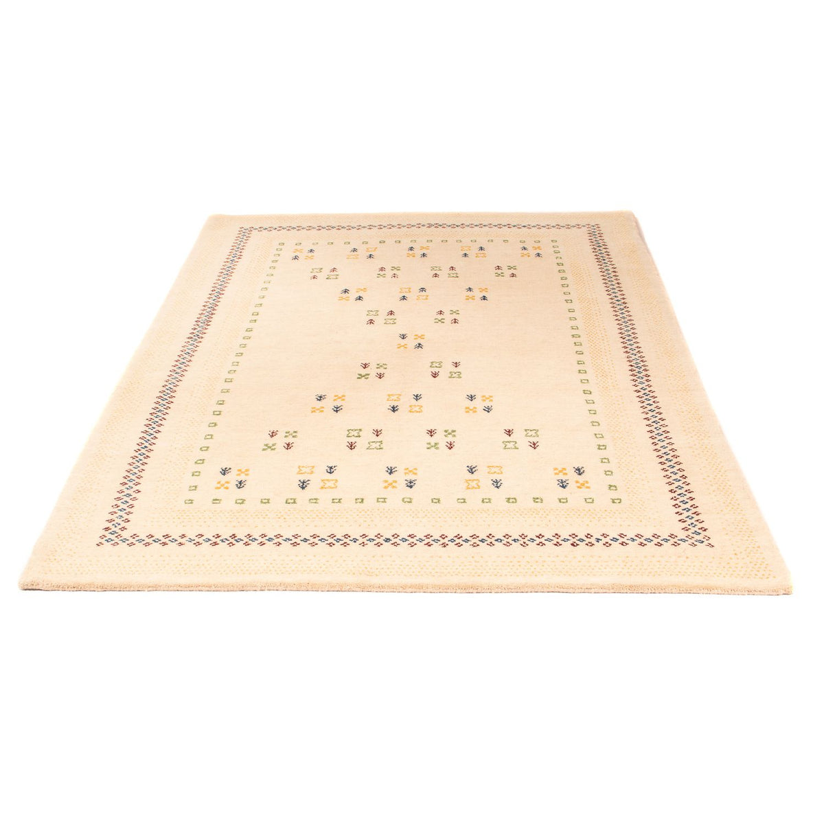 Alfombra Gabbeh - Loribaft Softy - 197 x 140 cm - multicolor