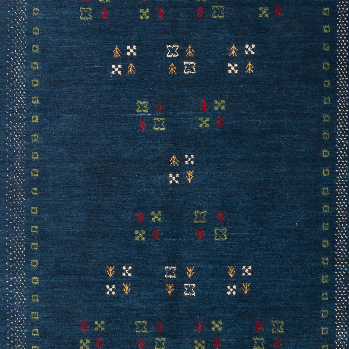Alfombra Gabbeh - Loribaft Softy - 197 x 143 cm - multicolor