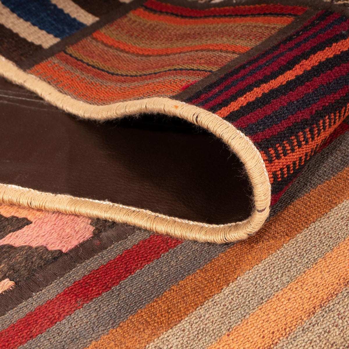 Alfombra de patchwork - 200 x 150 cm - multicolor