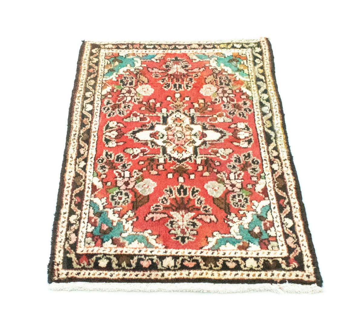 Alfombra persa - Nómada - 97 x 64 cm - rojo